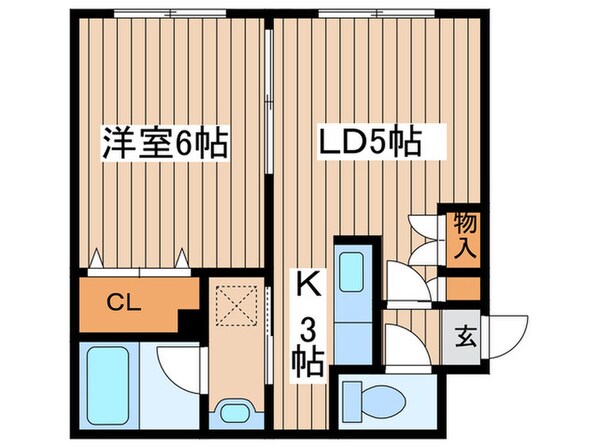 メゾン宮北ビルの物件間取画像